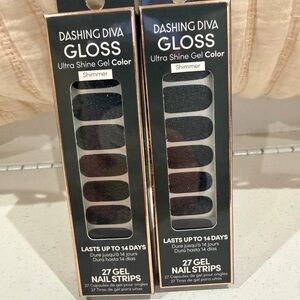 Dashing Diva Gloss Ultra Shine Gel Nail Strips-Gothic Glitz